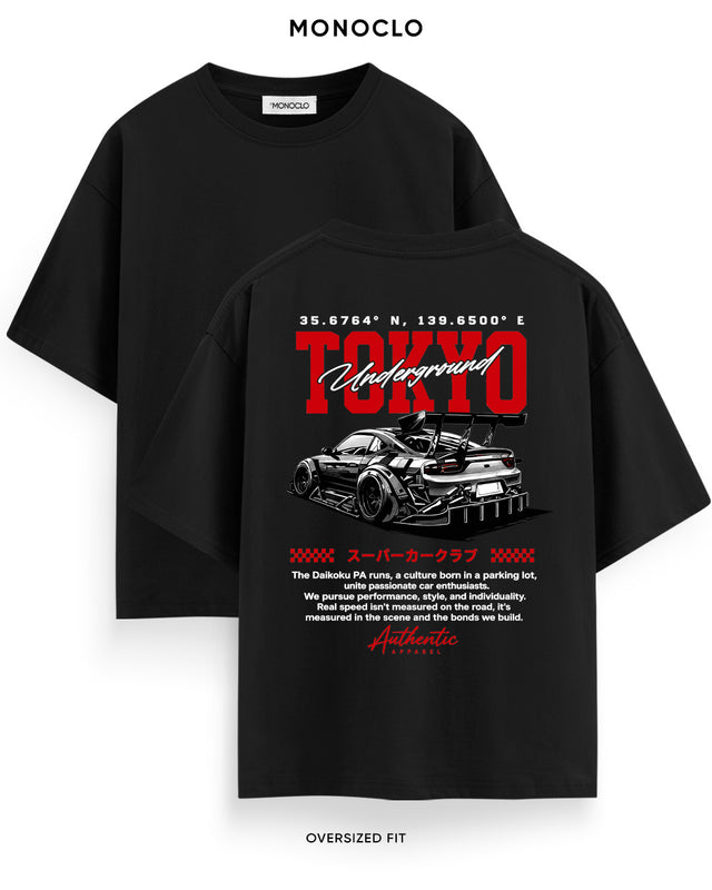 Футболка Monoclo Mazda RX-7 Tokyo Underground