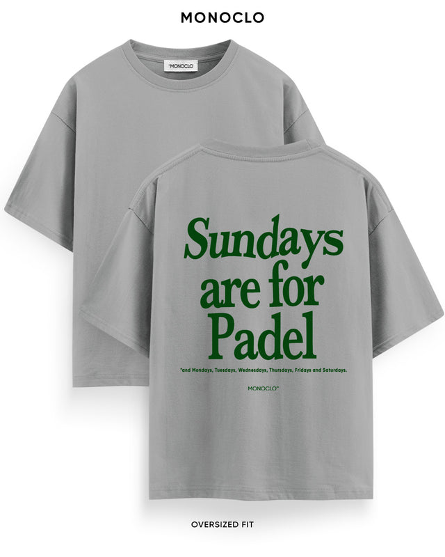 Футболка Monoclo Sundays are for Padel
