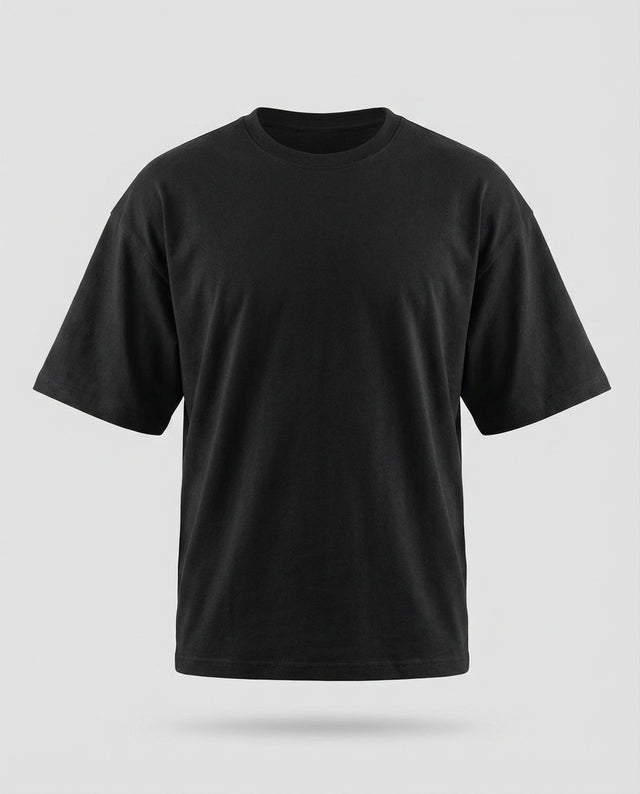 Футболка Black оверсайз Blank