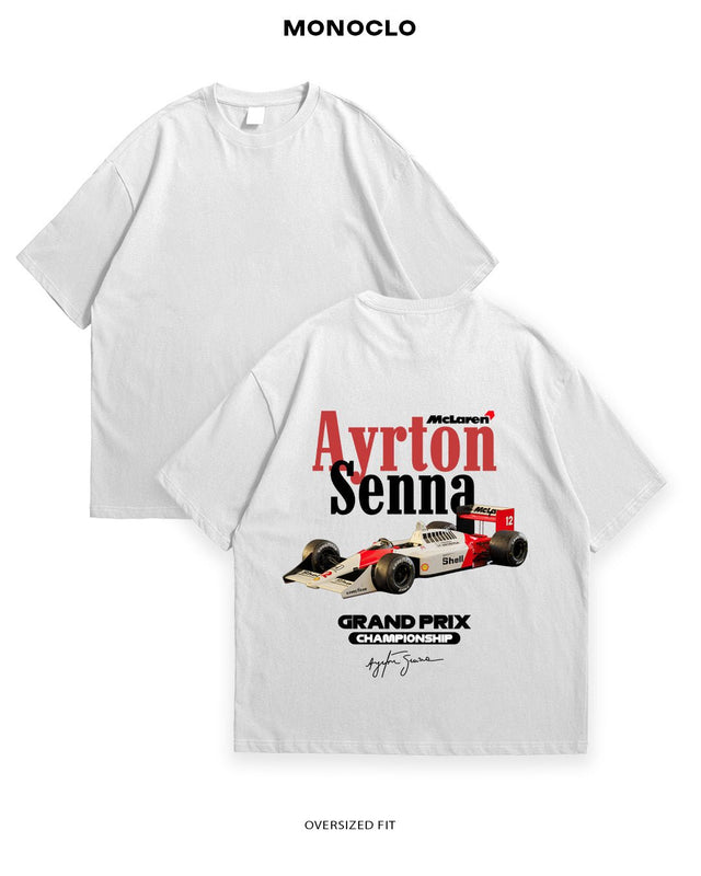 Футболка F1 Ayrton Senna - Grand Prix Championship - MONOCLO UA