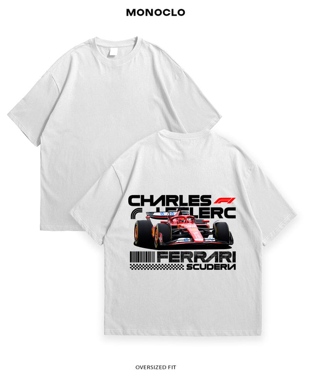 Футболка F1 Charles Leclerc Ferrari Scuderia CV - MONOCLO UA