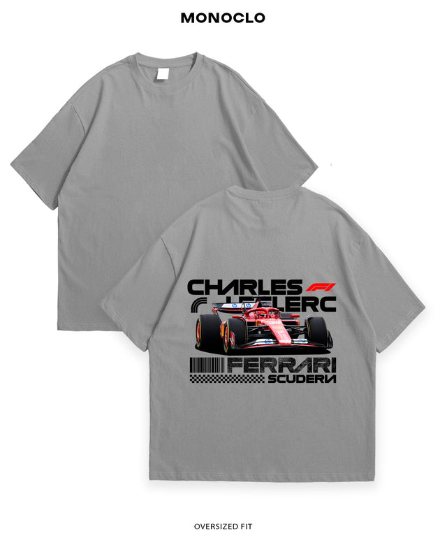 Футболка F1 Charles Leclerc Ferrari Scuderia CV - MONOCLO UA
