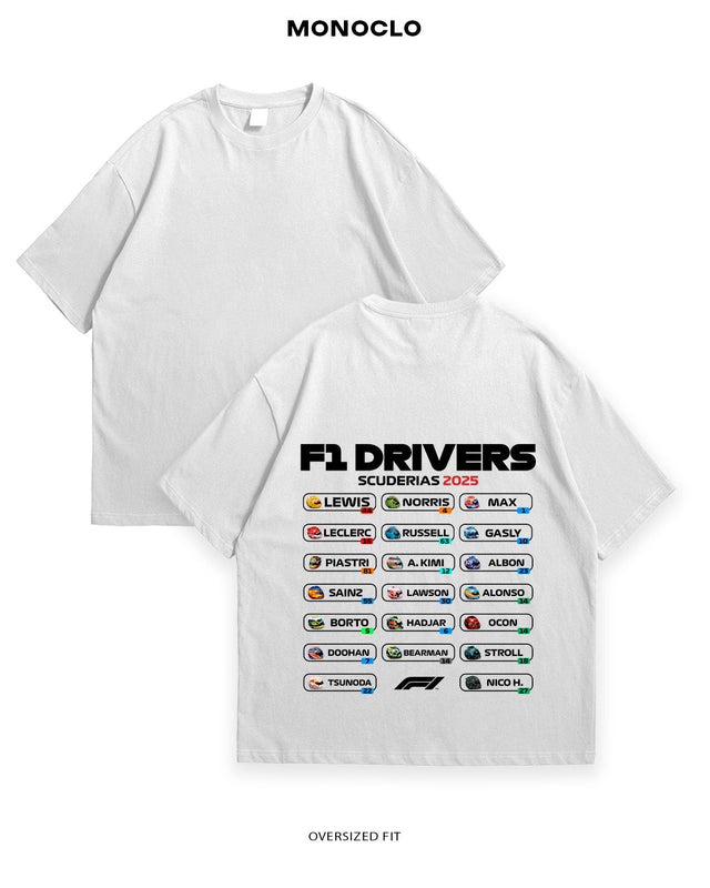 Футболка F1 Drivers 2025 - MONOCLO UA