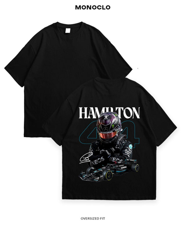 Футболка F1 Hamilton 44 Black Edition - MONOCLO UA