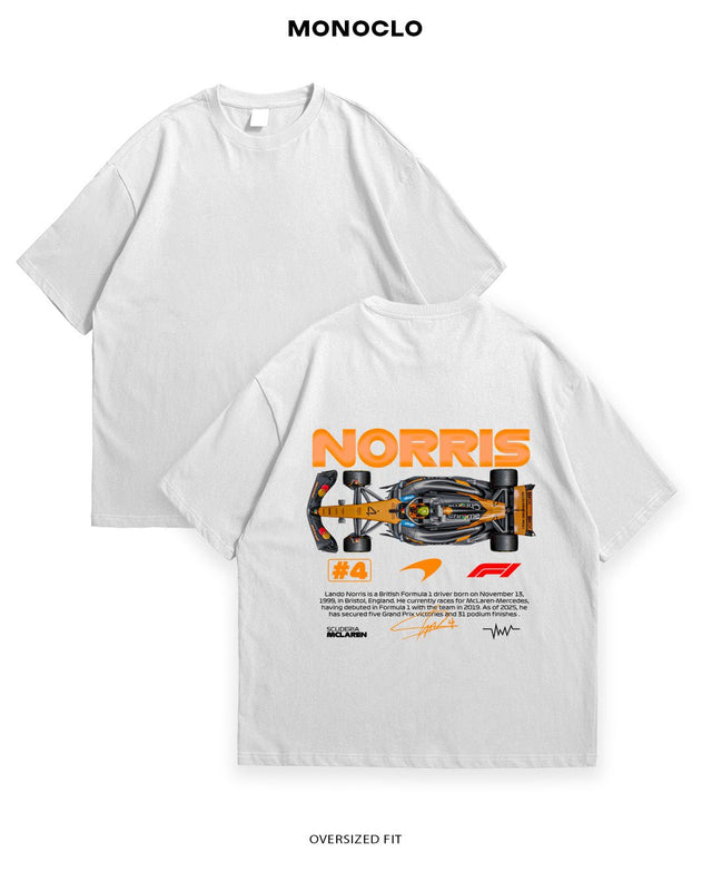 Футболка F1 Lando Norris 4 - 2025 - MONOCLO UA