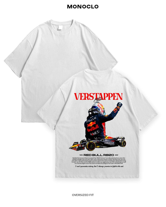 Футболка F1 Max Verstappen Red Bull RB20 - MONOCLO UA