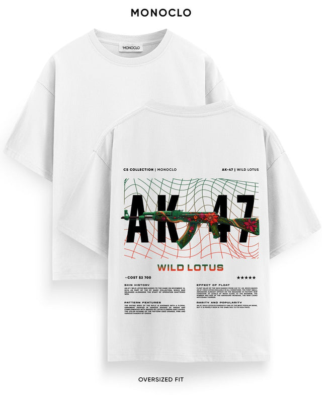 Футболка Monoclo AK-47 Wild Lotus