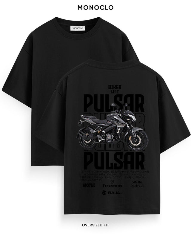 Футболка Monoclo Bajaj Pulsar NS200 Black