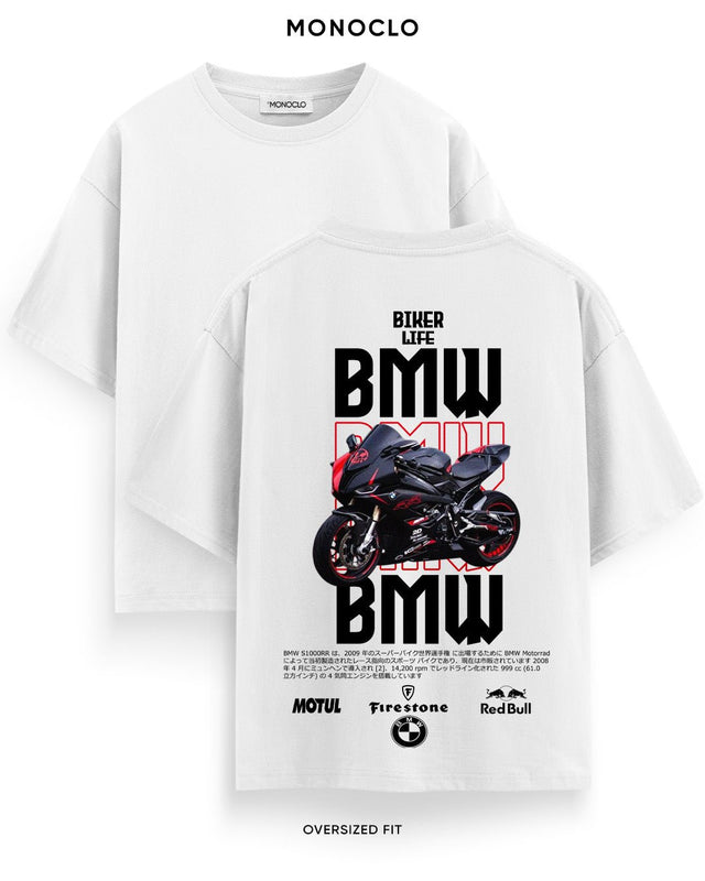 Футболка Monoclo BMW S1000RR Biker Life Red