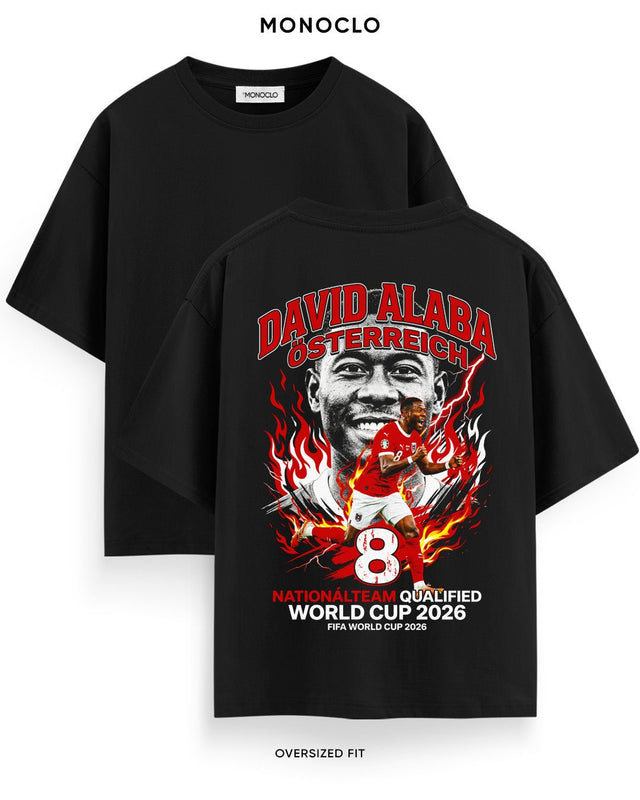 Футболка Monoclo David Alaba #8 Österreich WC 2026