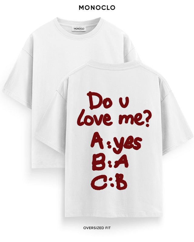 Футболка Monoclo Do You Love Me Red