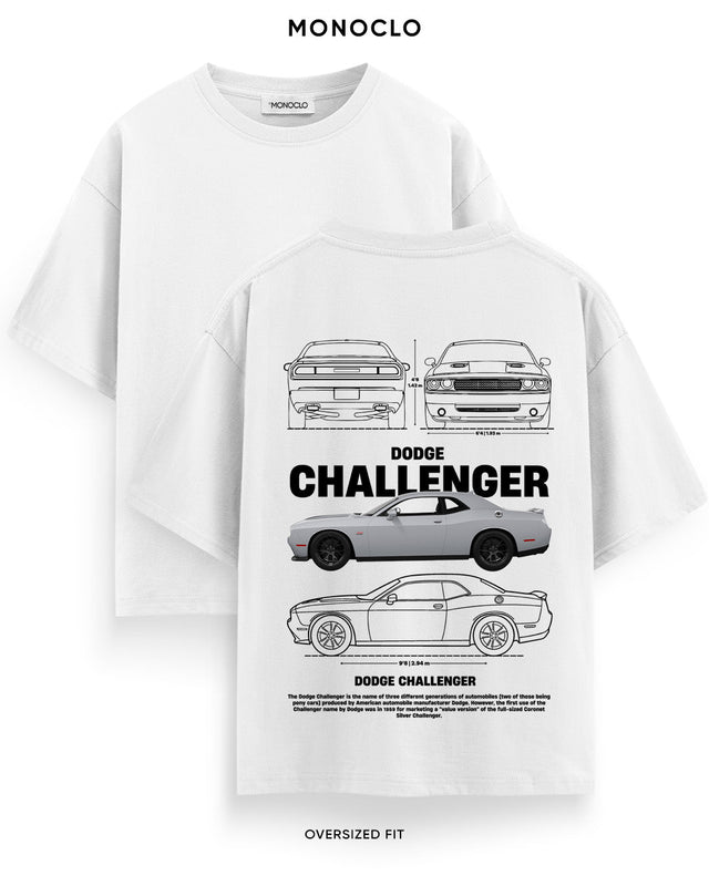 Футболка Monoclo Dodge Challenger Side - MONOCLO UA