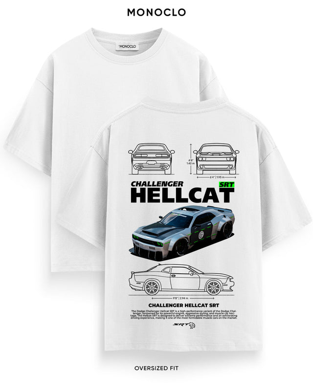 Футболка Monoclo Dodge Hellcat SRT 99 - MONOCLO UA