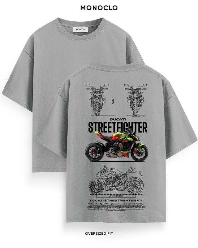 Футболка Monoclo Ducati Streetfighter V4 Green-Red