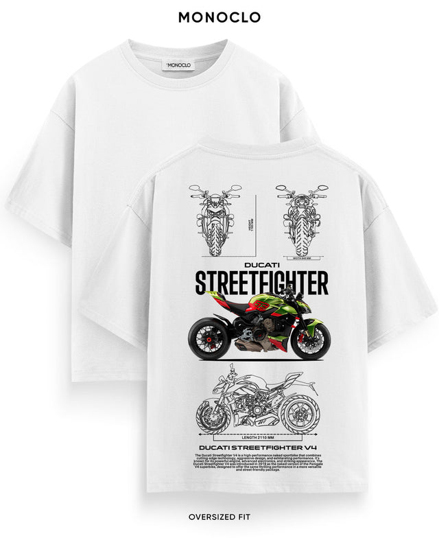 Футболка Monoclo Ducati Streetfighter V4 Green-Red