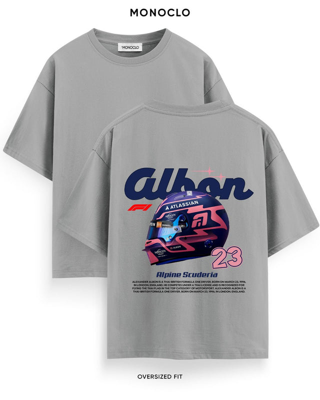 Футболка Monoclo Formula 1 Albon 23 Helmet