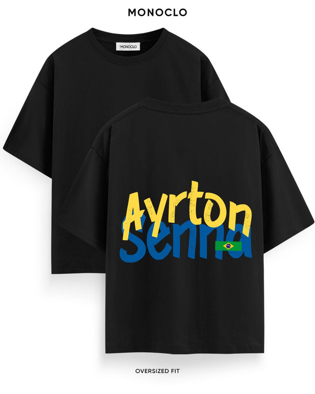 Футболка Monoclo Formula 1 Ayrton Senna #4