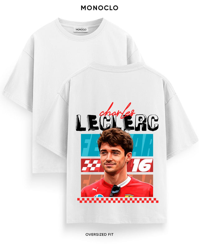 Футболка Monoclo Formula 1 Charles Leclerc Portrait 16