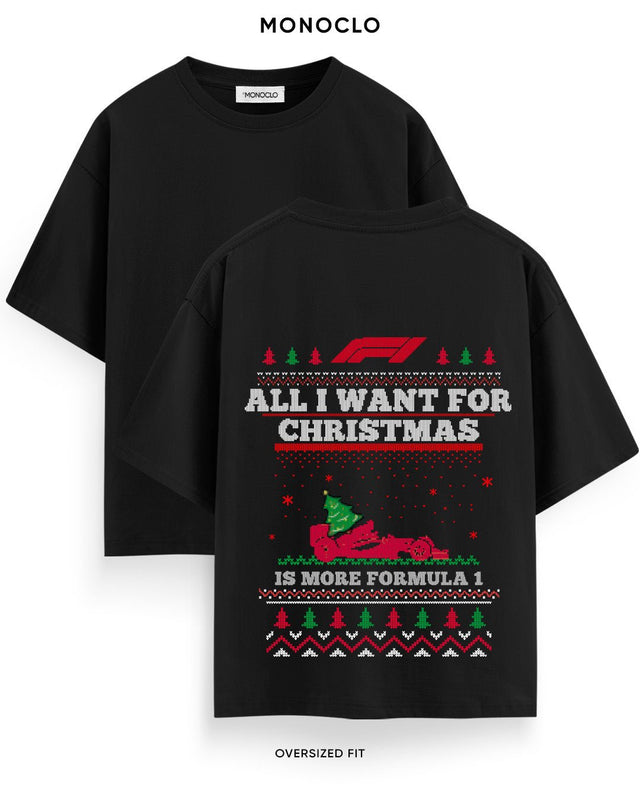 Футболка Monoclo Formula 1 Christmas Racing