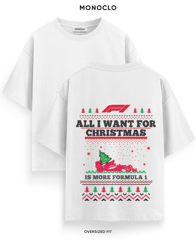 Футболка Monoclo Formula 1 Christmas Racing