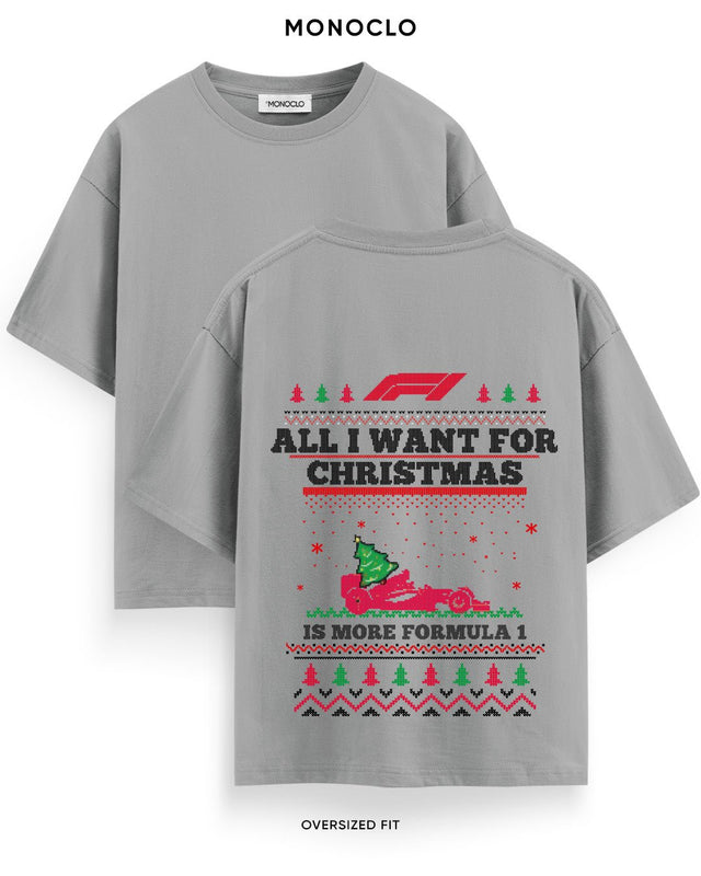 Футболка Monoclo Formula 1 Christmas Racing