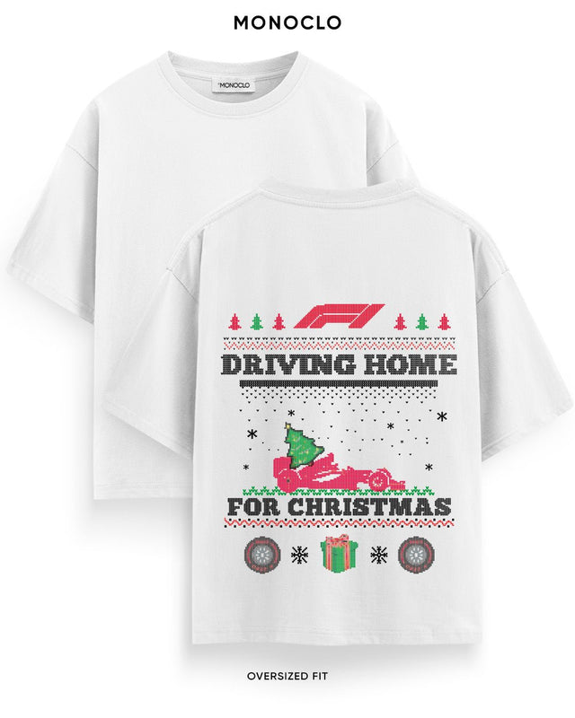 Футболка Monoclo Formula 1 Driving Home For Christmas