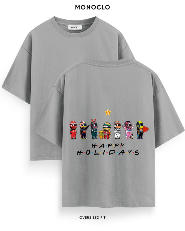 Футболка Monoclo Formula 1 Happy Holidays Drivers