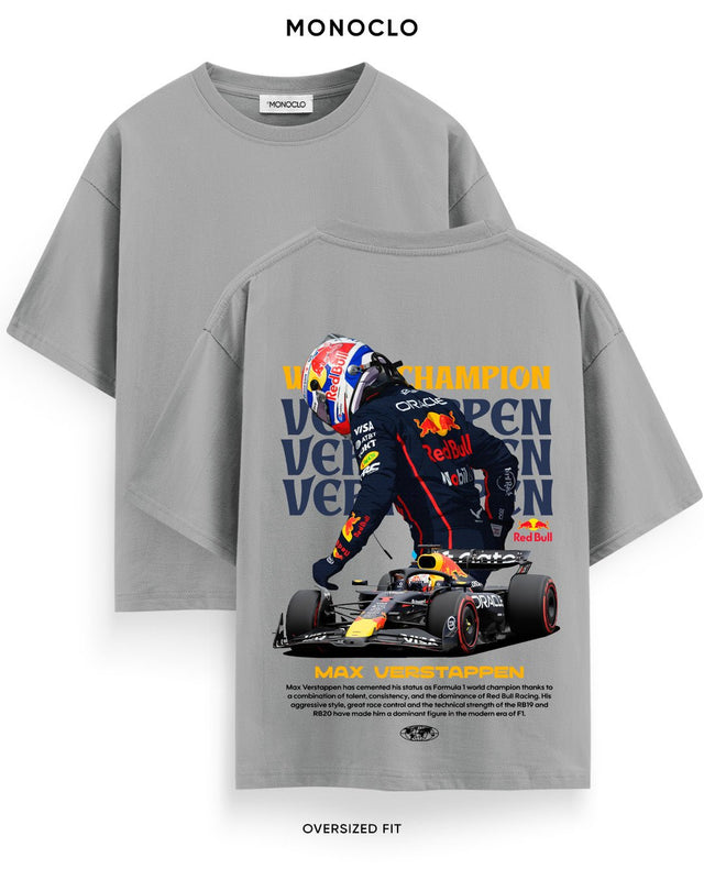 Футболка Monoclo Formula 1 Max Verstappen World Champion