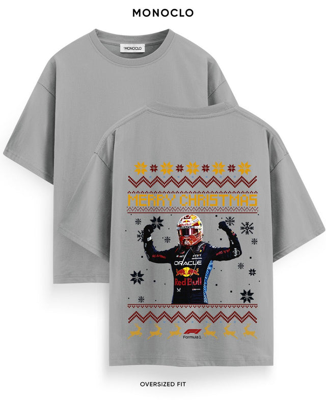 Футболка Monoclo Formula 1 Merry Christmas Racing