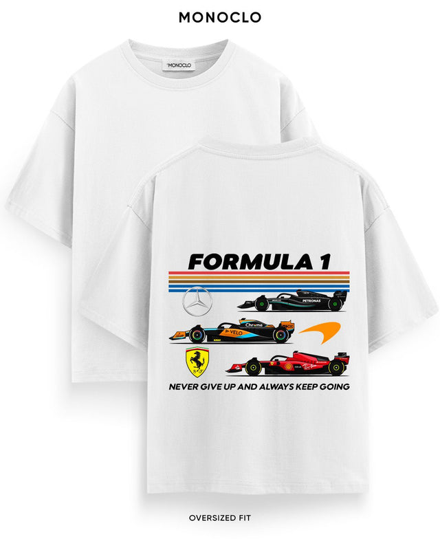 Футболка Monoclo Formula 1 Never Give Up