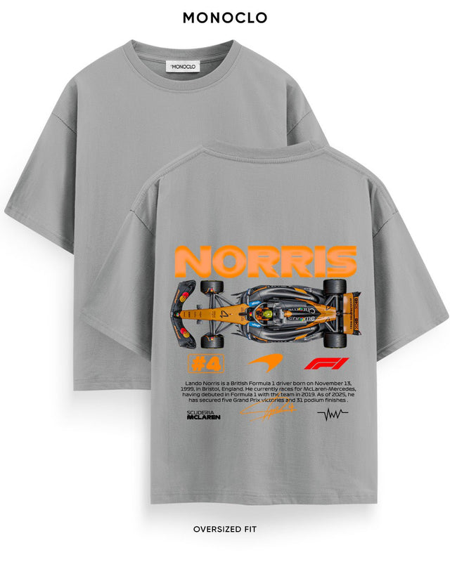 Футболка Monoclo Formula 1 Norris #4 McLaren Top View