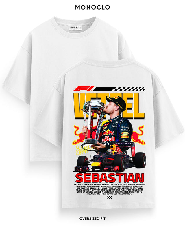 Футболка Monoclo Formula 1 Sebastian Vettel Champion
