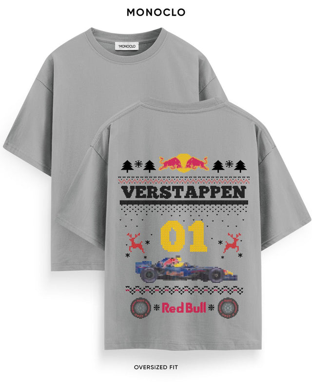 Футболка Monoclo Formula 1 Verstappen 01 Christmas Racing