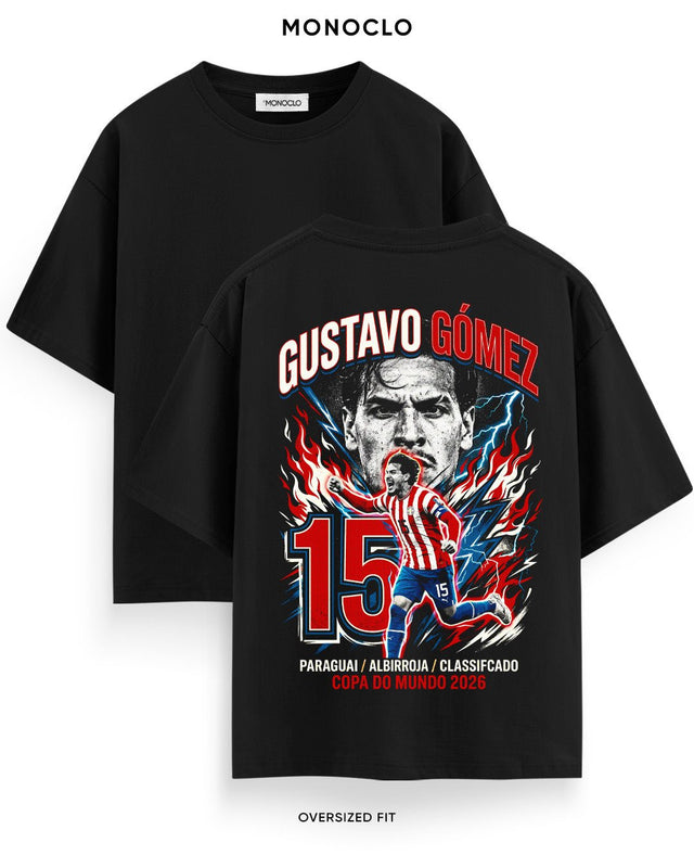 Футболка Monoclo Gustavo Gómez #15 Paraguay WC 2026