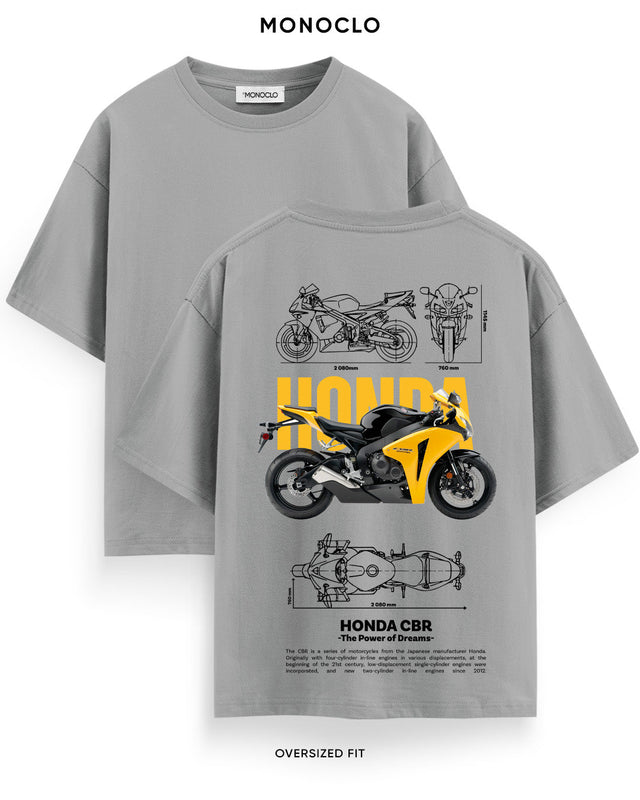 Футболка Monoclo Honda CBR Yellow