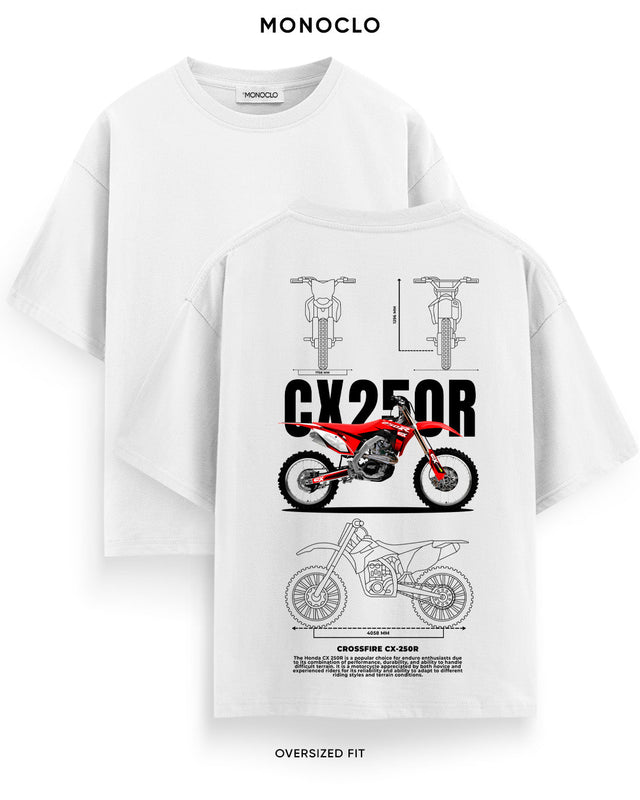 Футболка Monoclo Honda CX250R