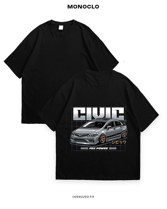 Футболка Monoclo Honda Type R - MONOCLO UA