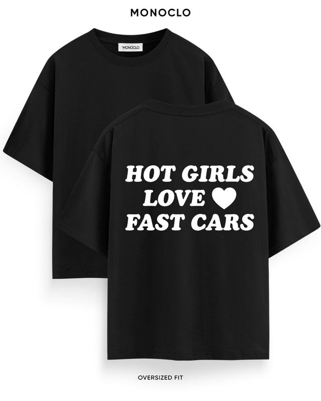 Футболка Monoclo Hot Girls Love Fast Cars