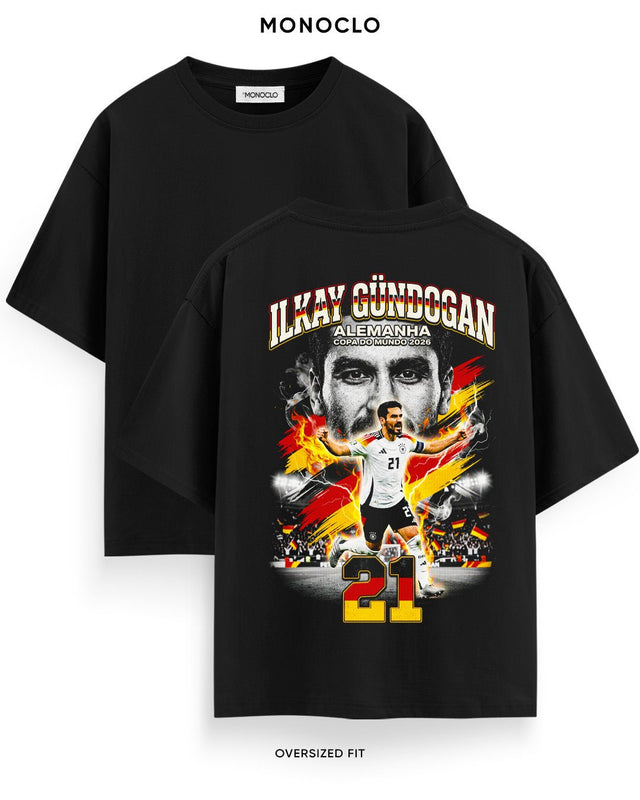 Футболка Monoclo Ilkay Gündogan #21 Alemanha WC 2026