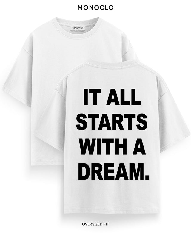 Футболка Monoclo It All Starts With a Dream