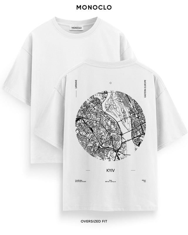 Футболка Monoclo Kyiv Map