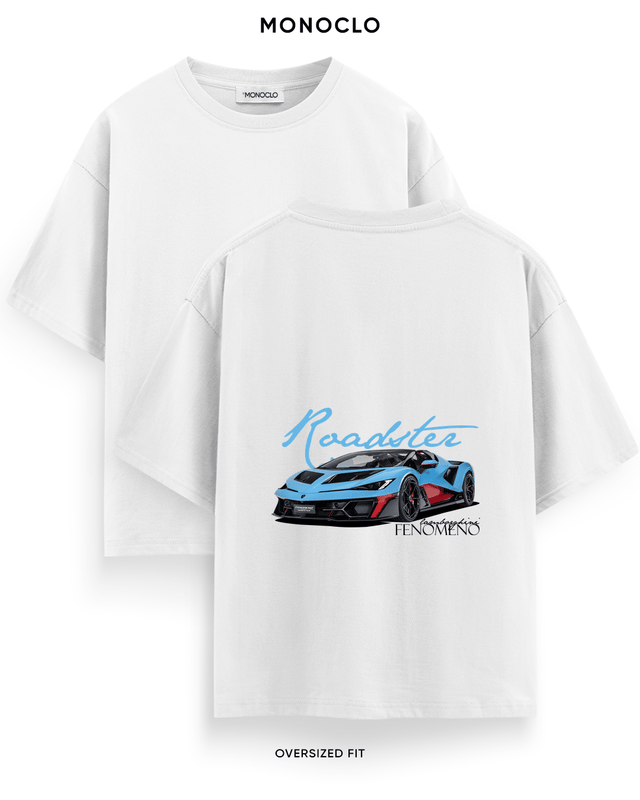 Футболка Monoclo Lamborghini Fenomeno Roadster – Білий