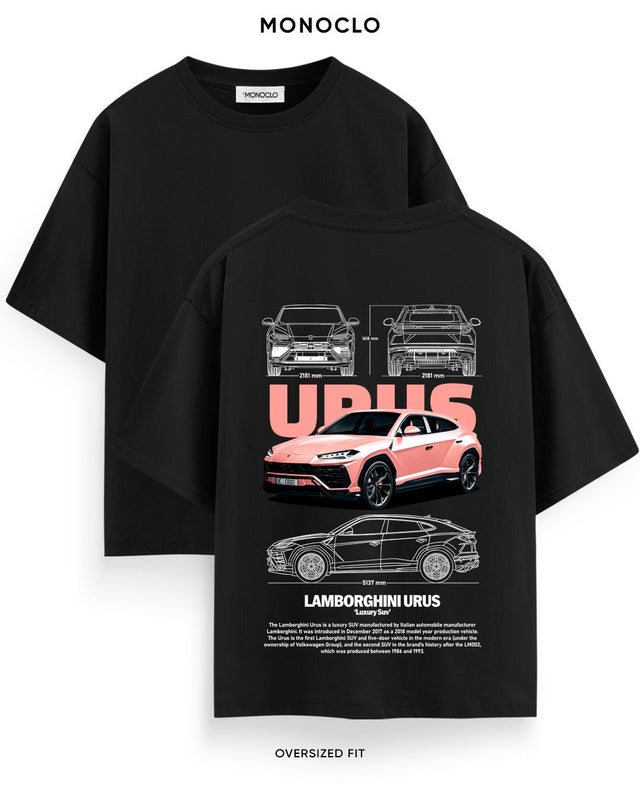 Футболка Monoclo Lamborghini Urus Pink - MONOCLO UA
