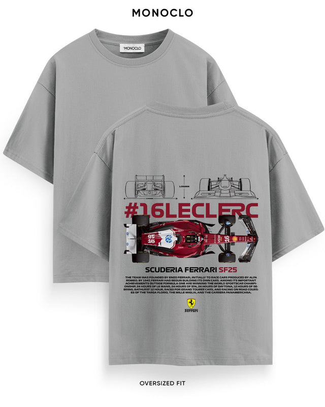 Футболка Monoclo Leclerc SF25 Blueprint F1