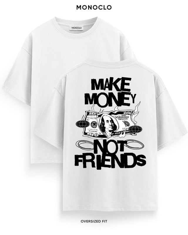 Футболка Monoclo Make Money Not Friends