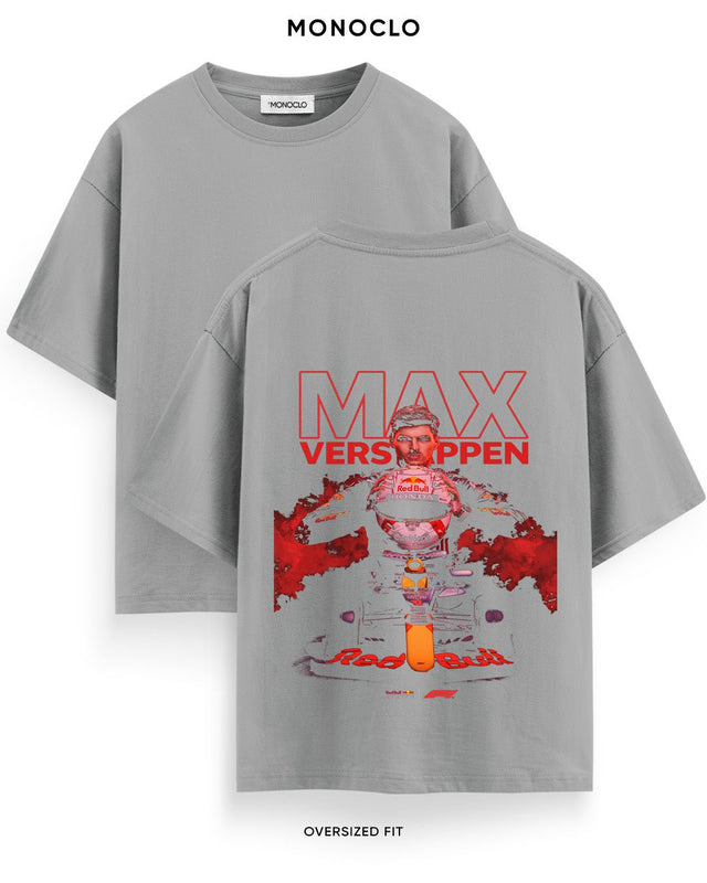 Футболка Monoclo Max Verstappen Red Bull Champion F1
