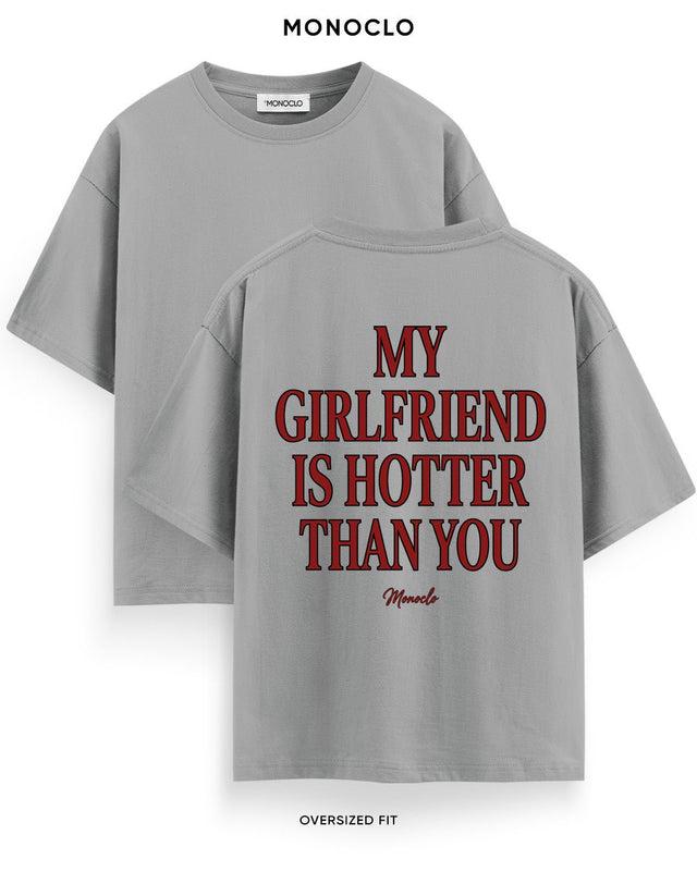 Футболка Monoclo My Girlfriend Is Hotter Than You
