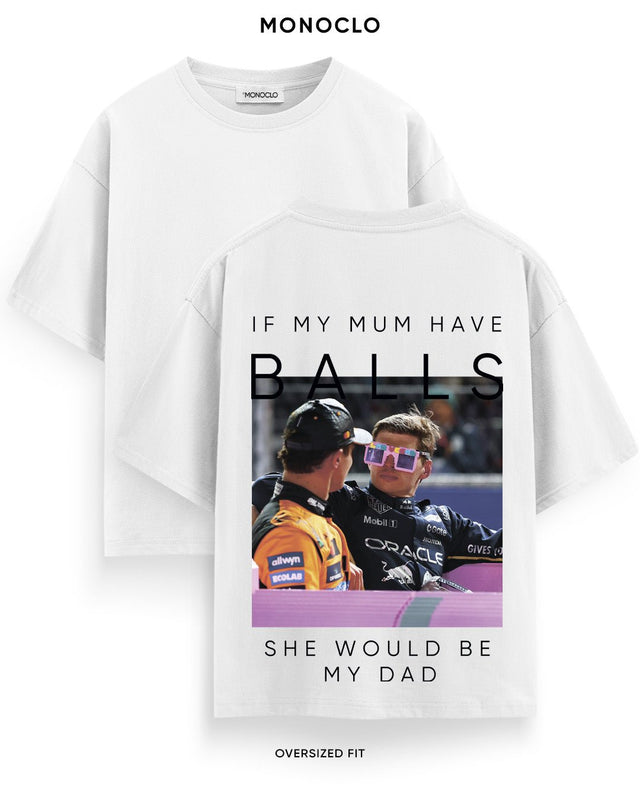 Футболка Monoclo My Mum Have Balls F1