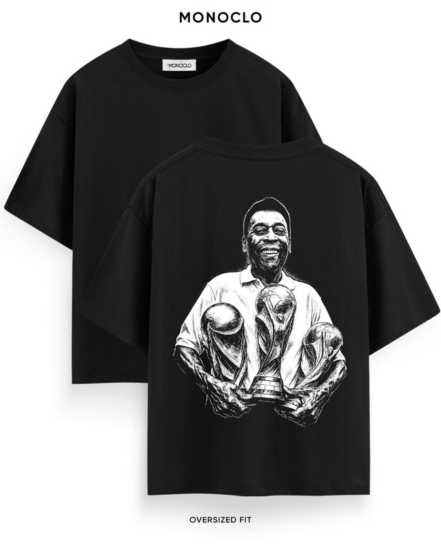 Футболка Monoclo Pelé – O Rei Three Cups