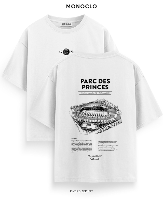 Футболка Monoclo PSG Parc des Princes – Білий